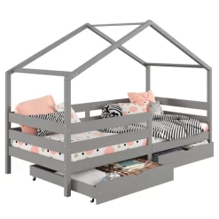 Lit Cabane ENA 90x190 Cm 36 Lit Cabane ENA 90x190 Cm -Meubles Pour Enfants 0498eb999ef640c39816ab3fdd114fdb
