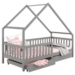 Lit Cabane ALVA 90x190 Cm -Meubles Pour Enfants 0987fd8f11b54d98a02ebbc6a1ebfedd