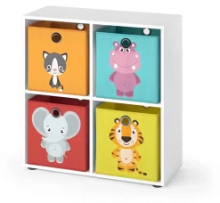 Etagère Tetra & 4 Boîtes Pliables