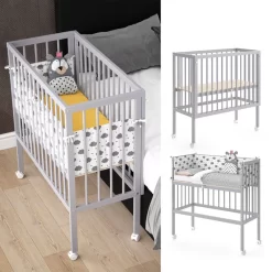 Lit Pour Bébé Sophie Gris -Meubles Pour Enfants 0cc019ce026440ba820d2240e7089840