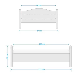 Lit Rita -Meubles Pour Enfants 1000071780 210803 15310600002 SKETCH DETAILS P000000001000071780 sketch