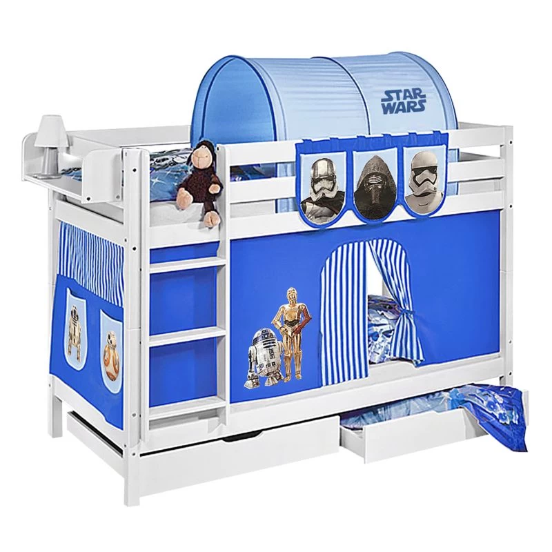 Lit Ludique JELLR Star Wars Bleu 1 Lit Ludique JELLR Star Wars Bleu