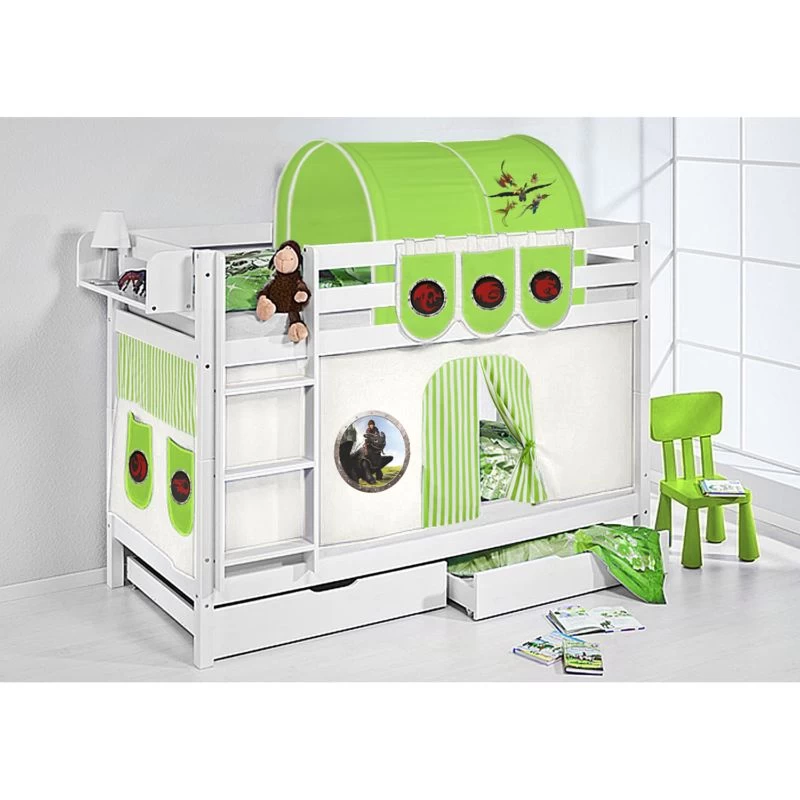 Lit Ludique JELLE Dragons Vert 2 Lit Ludique JELLE Dragons Vert – Image 2