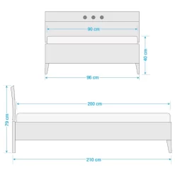 Lit Enfant Billund -Meubles Pour Enfants 1000163140 210830 09025600016 SKETCH DETAILS P000000001000163140 sketch