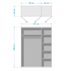 Roba Armoire Gabriella -Meubles Pour Enfants 1000231672 201215 13392800007 SKETCH DETAILS P000000001000231672 sketch