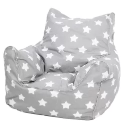 Pouf Pour Enfant White Stars
