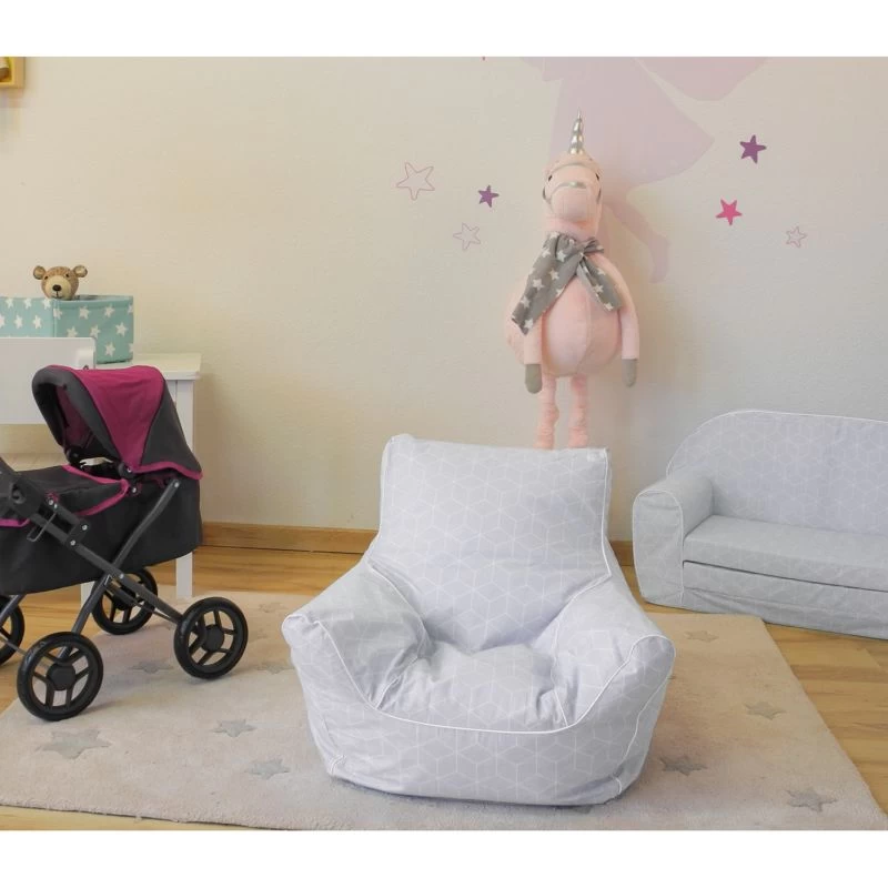 Pouf Pour Enfant Geo Cube 2 Pouf Pour Enfant Geo Cube – Image 2