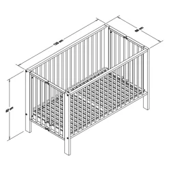 Lit De Voyage TiSsi -Meubles Pour Enfants 1000275580 210713 14024300125 SKETCH DETAILS P000000001000275580 sketch