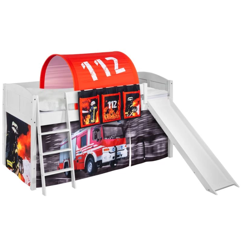 Lit Mezzanine Ida Pompier 1 Lit Mezzanine Ida Pompier