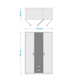Armoire Rocco II -Meubles Pour Enfants 1000291171 210910 11034500052 SKETCH DETAILS P000000001000291171 sketch
