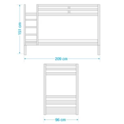 Lit Superposés Finn -Meubles Pour Enfants 1000314982 211216 14100000683 SKETCH DETAILS P000000001000314982 sketch