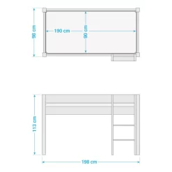 Lit Mezzanine Jelle Pat’Patrouille I -Meubles Pour Enfants 1000352190 220608 500 SKETCH DETAILS P000000001000352190 sketch
