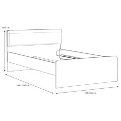 Lit Simple Callander I -Meubles Pour Enfants 1000366473 220919 500 SKETCH DETAILS P000000001000366473 sketch