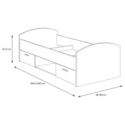 Lit Simple Niiw -Meubles Pour Enfants 1000366478 220919 500 SKETCH DETAILS P000000001000366478 sketch