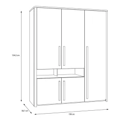 Armoire Twyford -Meubles Pour Enfants 1000366482 220919 500 SKETCH DETAILS P000000001000366482 sketch