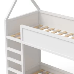 Lit à étage Massimo 200x90cm Blanc -Meubles Pour Enfants 11c7e9634c884198ade4a9ecd3d34bd5