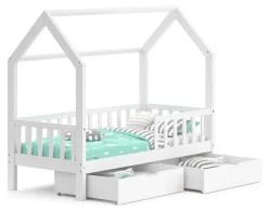 Lit Cabane Wiki 80x160cm & 2 Tiroirs