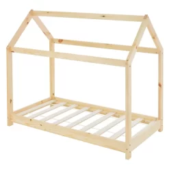 Lit D'enfant Avec Toit 80x160 Cm Blanc -Meubles Pour Enfants 2062972dec6b45dd80953f048cba23e1 1