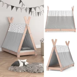 Lit Enfant Tippi 140x70cm Nature & Toile 17 Lit Enfant Tippi 140x70cm Nature & Toile -Meubles Pour Enfants 2cbea01385ef4600bd5335a471d7f636