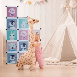 Armoire Enfant Modulable 8 Cubes Noir -Meubles Pour Enfants 3120edcca185420ca152f8525870039f