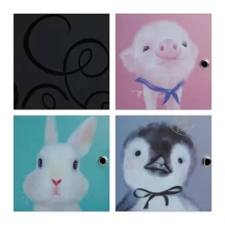 Armoire Enfant Modulable 8 Cubes Noir -Meubles Pour Enfants 31dabff1fbe64f2b90695496f6aaf487