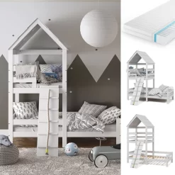 Lit Avec Aire De Jeux Teddy, Matelas -Meubles Pour Enfants 32e1bdc99f1d4f7ca8b50c1fb77542d0