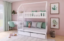 Lit De Maison Gaja -Meubles Pour Enfants 3665f777136e4c5da3f289b106078e72