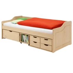 Lit Fonctionnel SENTA 90x200 Cm -Meubles Pour Enfants 3c12f4125b9e4f01a7d3052cfeb25e6a