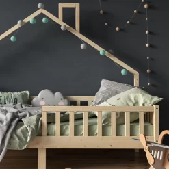 Lit Cabane Noemi 200x90cm Avec Matelas -Meubles Pour Enfants 413f9f7b1fc8409ab7e42500234c5ab5