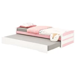 Lit Gigogne LORENA 90x190 Cm -Meubles Pour Enfants 4151d37661bd4499a3e51f54d8d6b56c