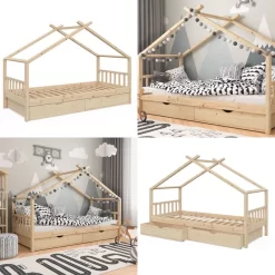 Lit Enfant Design Nature Avec Tiroir -Meubles Pour Enfants 42b93c7ee5554b1bb1d7133195de9979