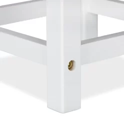 Chaise Enfant Cadre Blanc En Bambou -Meubles Pour Enfants 448932fb069b48dda77bd9262ef92883