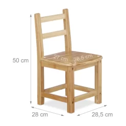 Chaise Enfant Bambou RUSTICO -Meubles Pour Enfants 4599d1b5700743d9b2b9abc1725db1f8