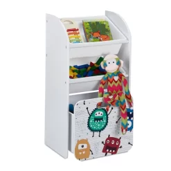 Meuble étroit à Jouets "petits Monstres"