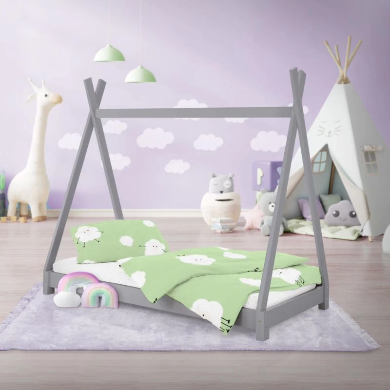 Tipi De Lit 80x160 Cm Rose 8 Tipi De Lit 80x160 Cm Rose – Image 8