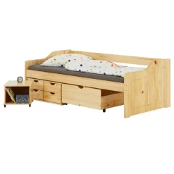 Lit Fonctionnel SENTA 90x200 Cm -Meubles Pour Enfants 4e420728f738420b902e120e89c1b287