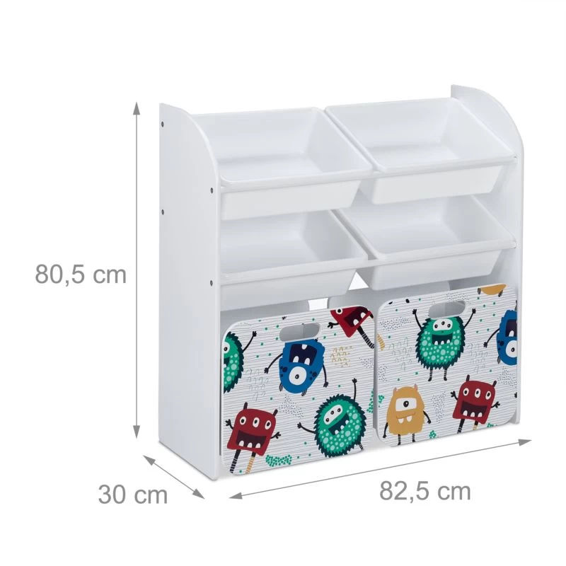 Meuble à Jouets Thème "petits Monstres" 10 Meuble à Jouets Thème "petits Monstres" – Image 10