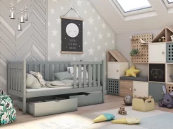 Lit Simple Alicja -Meubles Pour Enfants 54986a3379c045d6a66118d847a45d02