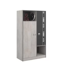 Armoire 2 Portes Avec Penderie Fabric -Meubles Pour Enfants 59c7321722ce4796a8febc68a6bff563