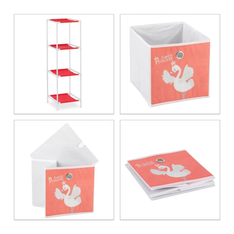 Etagère Enfant Avec Boîtes 7 Etagère Enfant Avec Boîtes – Image 7