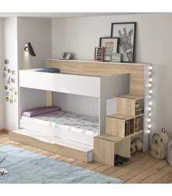 Lits Superposés 90x200 Teotea -Meubles Pour Enfants 77bd1610b6ed41ceb73a8964585c891d
