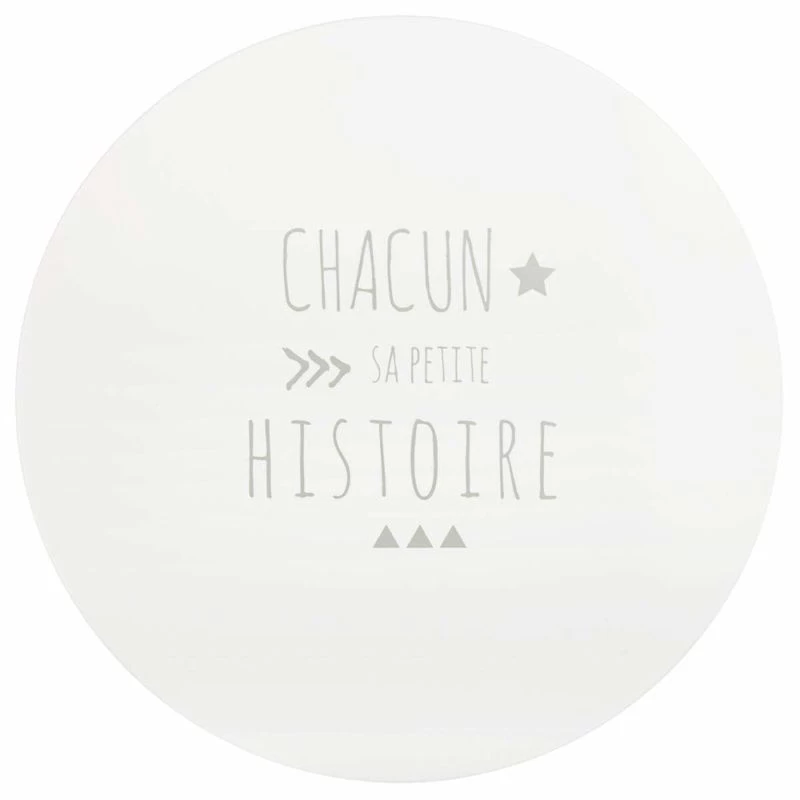 ATMOSPHERA Bibliothèque Enfant Ronde En MDF Gris L 5 ATMOSPHERA Bibliothèque Enfant Ronde En MDF Gris L – Image 5