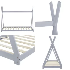 Lit De Tipi Onejda -Meubles Pour Enfants 7ccd0ba76b6b4fda9d22063a445372fb