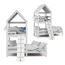 Lit Blanc Avec Aire De Jeux Teddy -Meubles Pour Enfants 7e5cd27de1ac41869bbbef7ec3acd42f