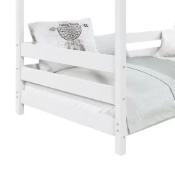 Lit Cabane FINA 90x200 Cm -Meubles Pour Enfants 84a9c836ea594ec89b333cad71bb0d7d