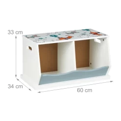 Étagère Enfants 2 Compartiments 19 Étagère Enfants 2 Compartiments -Meubles Pour Enfants 86488c75d0de4bab914ec4601bd626e6