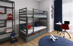 Lit Superposé Loft -Meubles Pour Enfants 895a1d29cab24cddbab9068b45d1badc