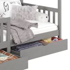 Lit Cabane ELEA 90x190 Cm -Meubles Pour Enfants 8a1fc85f79ee4bcb9f4a1fb5c2083812 1