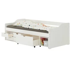 Lit Fonctionnel SENTA 90x200 Cm -Meubles Pour Enfants 91049081e02d4211b4812108b516e08f