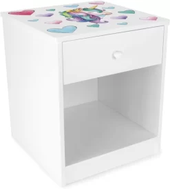 Table De Chevet En Bois La Licorne